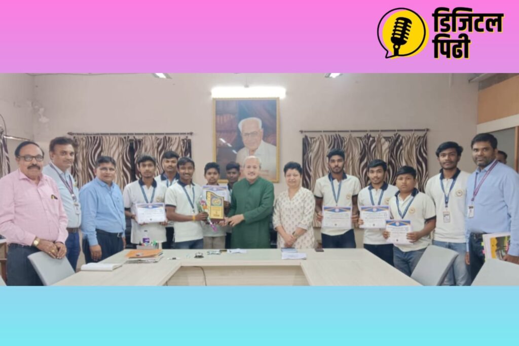 F-Zone क्रीडा स्पर्धेत चोपडा तंत्रनिकेतन महाविद्यालयाचा बास्केटबॉलमध्ये विजय.